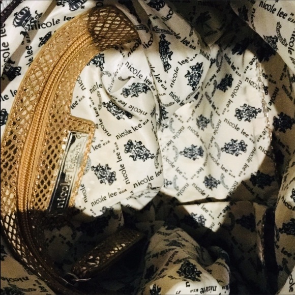 NICOLE LEE ••• Animal Print Shoulder Hobo - Picture 5 of 5